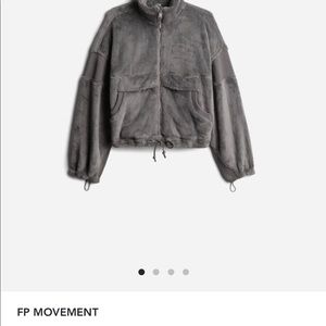 Free People Movement faux fur jacket